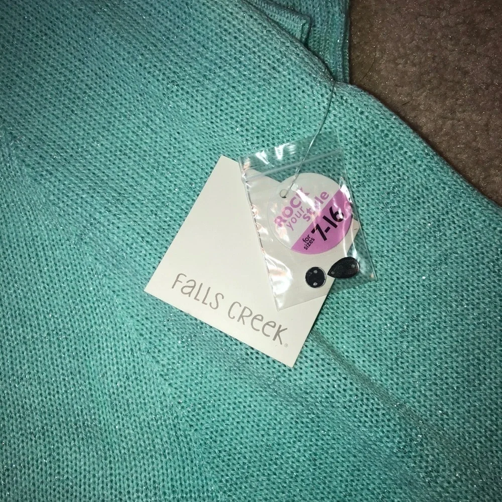NWT Falls Creek size 14/16 XL for sizes 7-16 teal